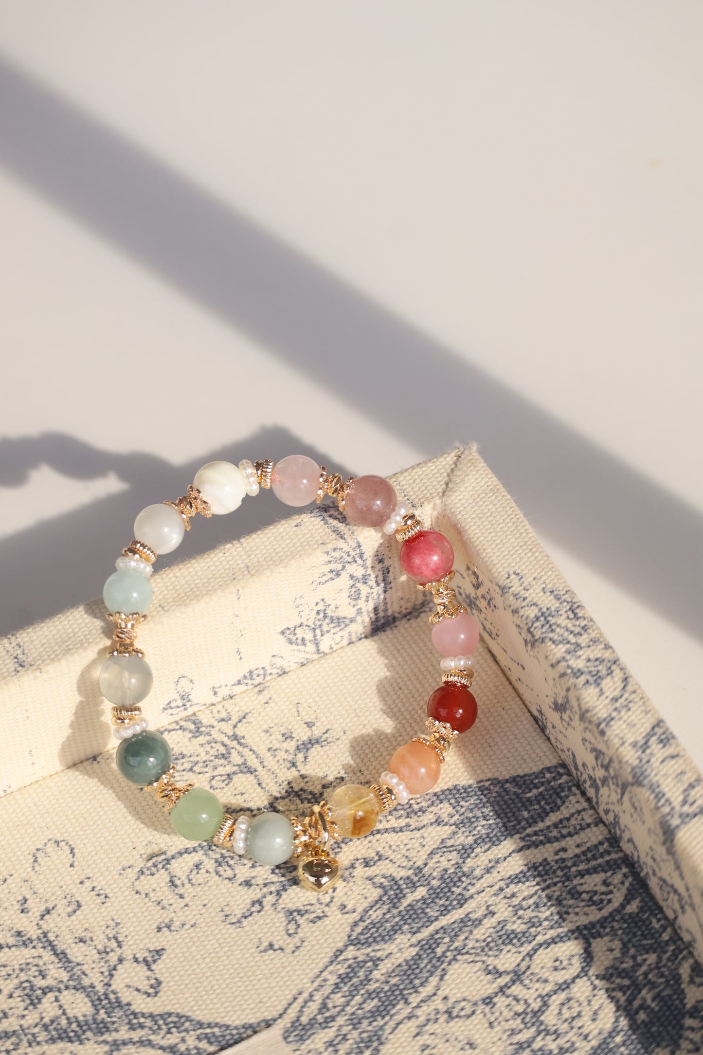 *Backorder* 8mm Duobao Crystal Bracelet (Elastic)
