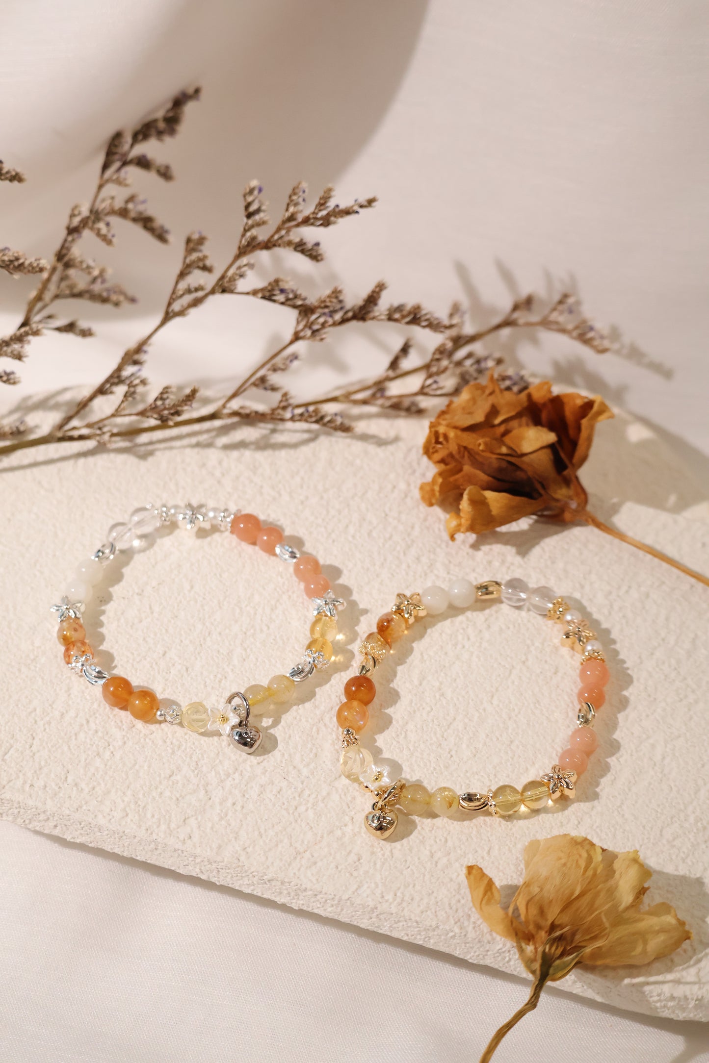 *Instocks* 6mm Mini Rosie Crystal Bracelet (Elastic)