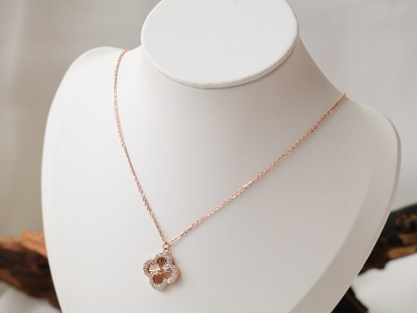 *Instocks* Victoria Laser Clover S925 Necklace