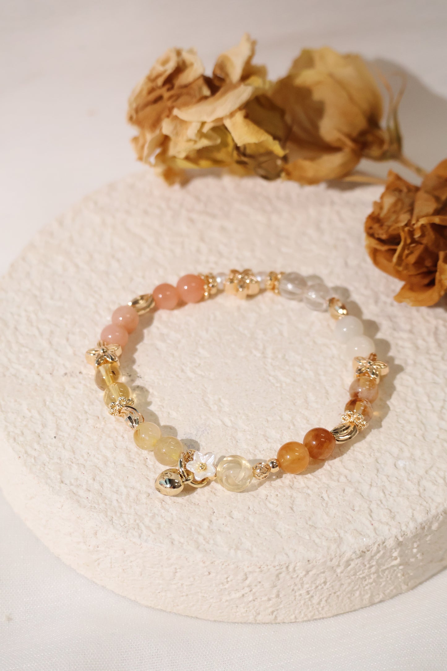 *Instocks* 6mm Mini Rosie Crystal Bracelet (Elastic)