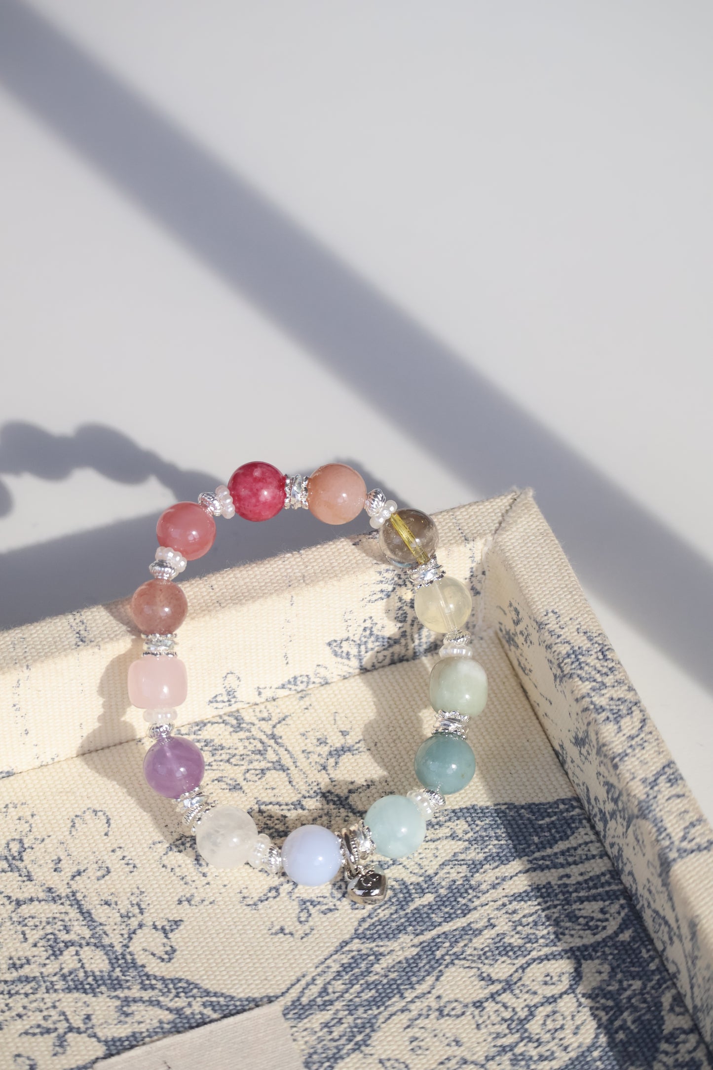 *Backorder* 10mm Duobao Crystal Bracelet (Elastic)