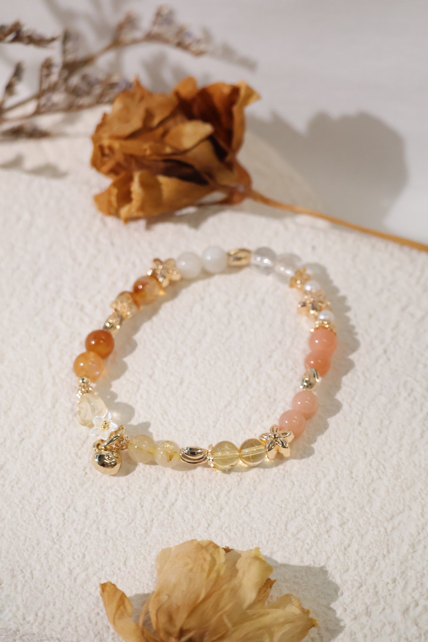 *Instocks* 6mm Mini Rosie Crystal Bracelet (Elastic)