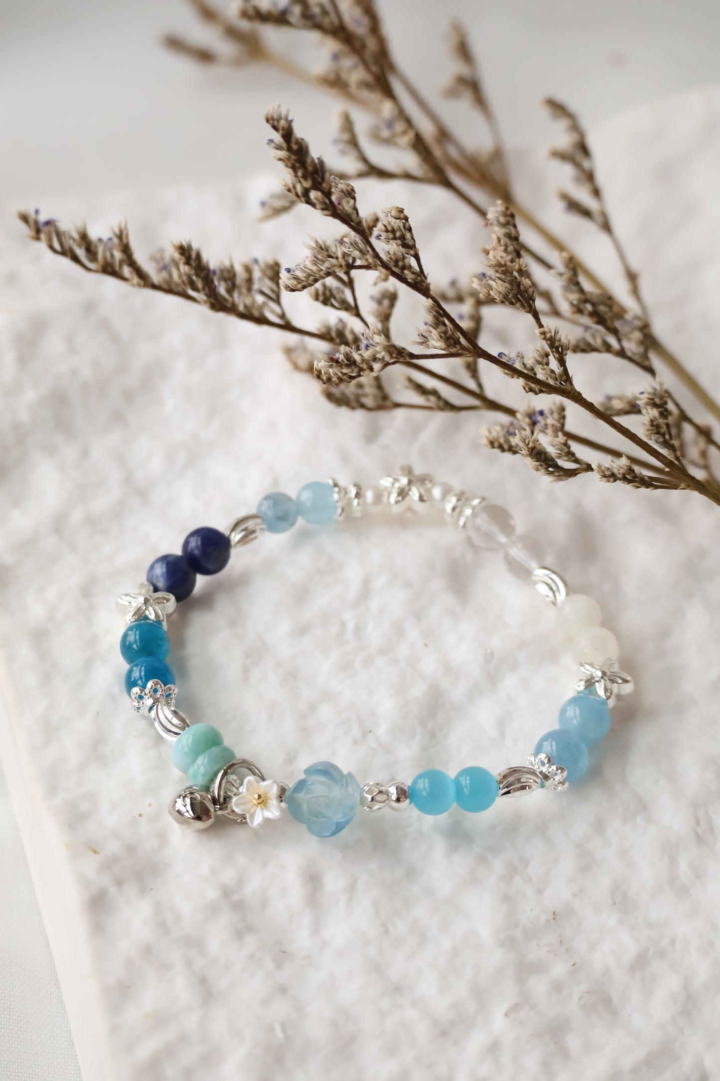 *Instocks* 6mm Mini Rosie Crystal Bracelet (Elastic)