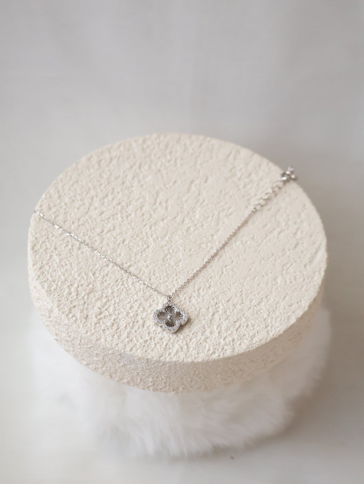 *Instocks* Victoria Laser Clover S925 Necklace