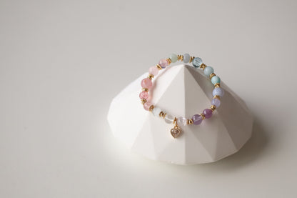 *Instocks* Cheru Customs - Estelle 6mm Pastel Rainbow Duobao