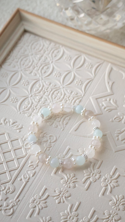 *Instocks* Multi Crystal 8mm Stacker (Elastic)