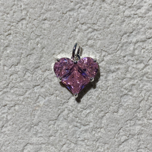 Iris Heart Charm