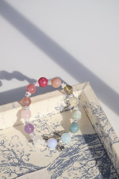 *Backorder* 10mm Duobao Crystal Bracelet (Elastic)