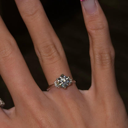 *Instocks* Chasity 1CT Moissanite Gift Ring AU750